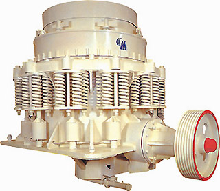 Конусная дробилка пружинного типа